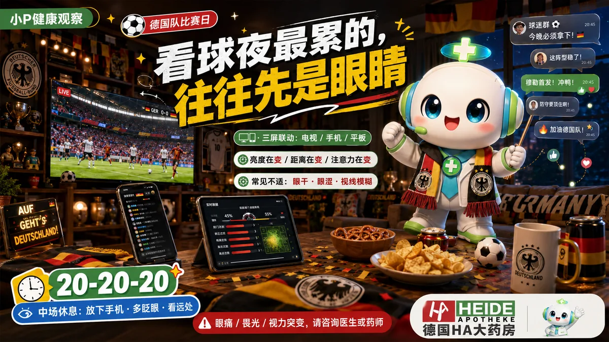 德国队观赛健康准备配图 2