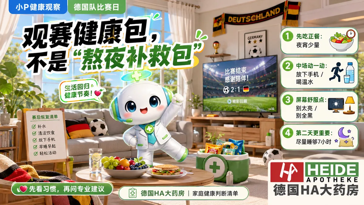 德国队观赛健康准备配图 4