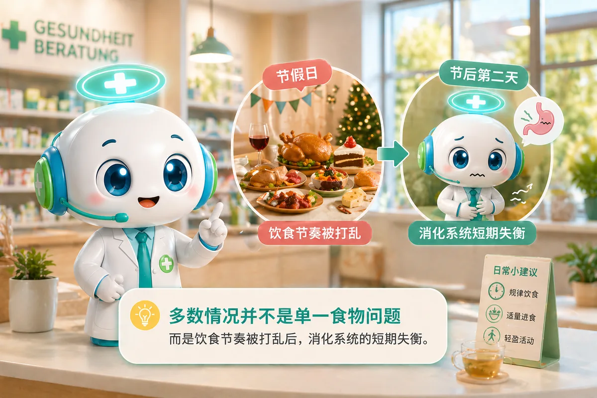 假期第二天肠胃不适应对指南封面图