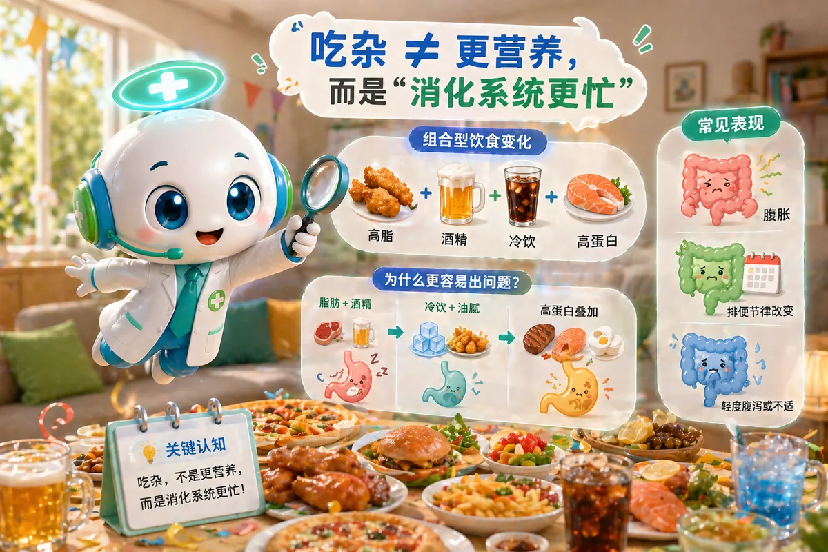 假期第二天肠胃不适应对指南配图 3