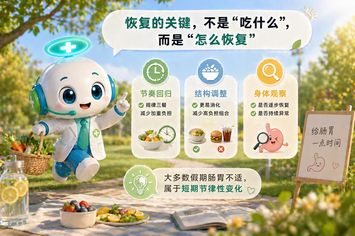 假期第二天肠胃不适应对指南配图 6