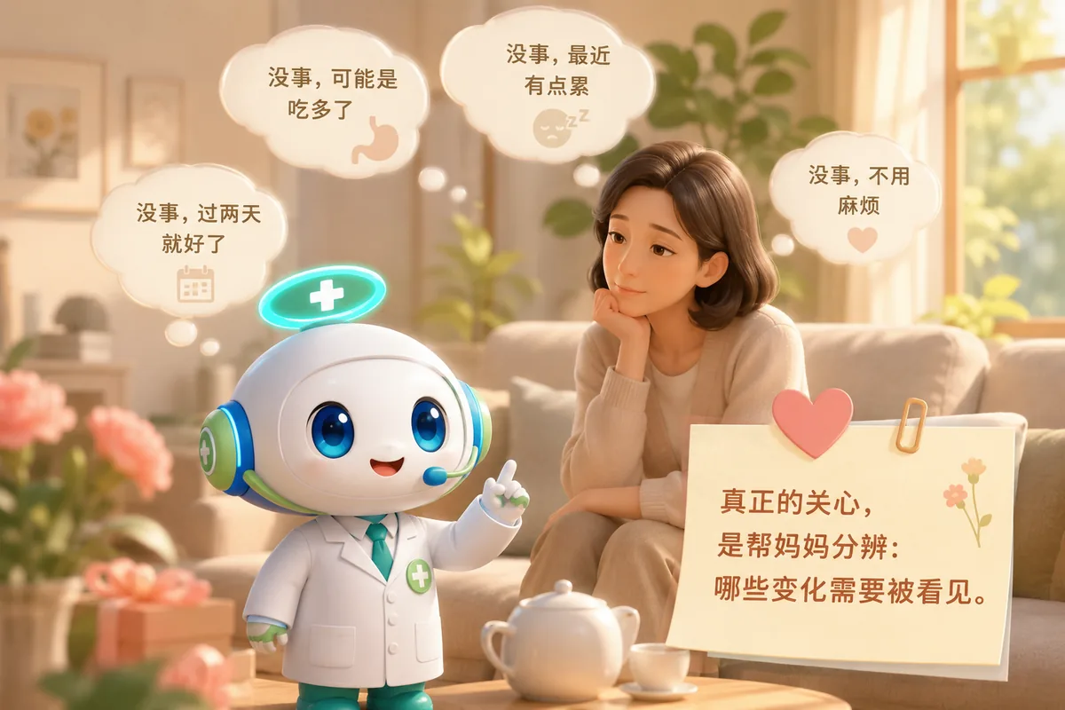 长期腹胀别忽视-母亲节健康提醒封面图
