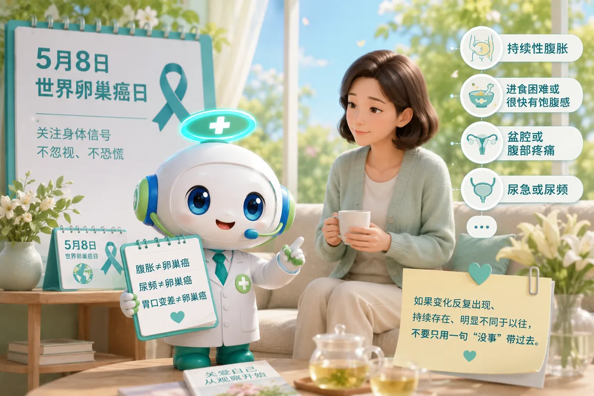 长期腹胀别忽视-母亲节健康提醒配图 2