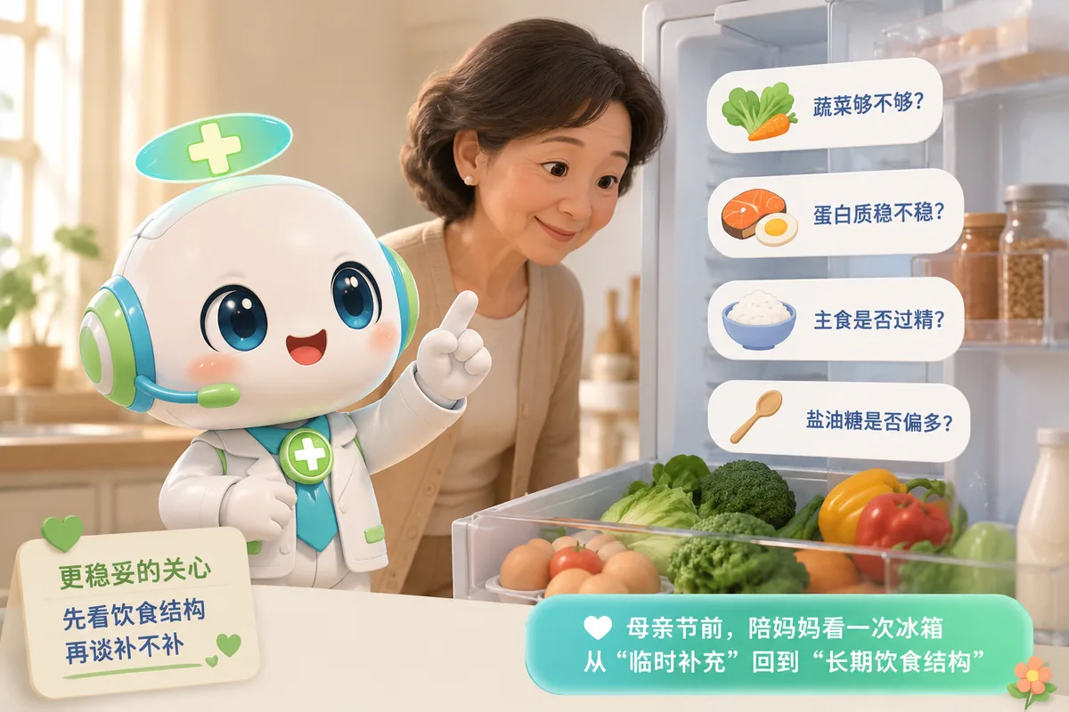母亲节前看冰箱-饮食结构比补品更重要封面图