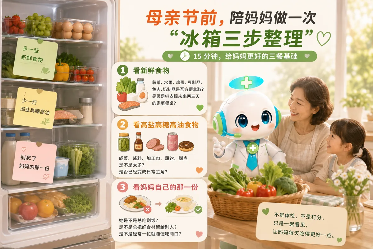 母亲节前看冰箱-饮食结构比补品更重要配图 2
