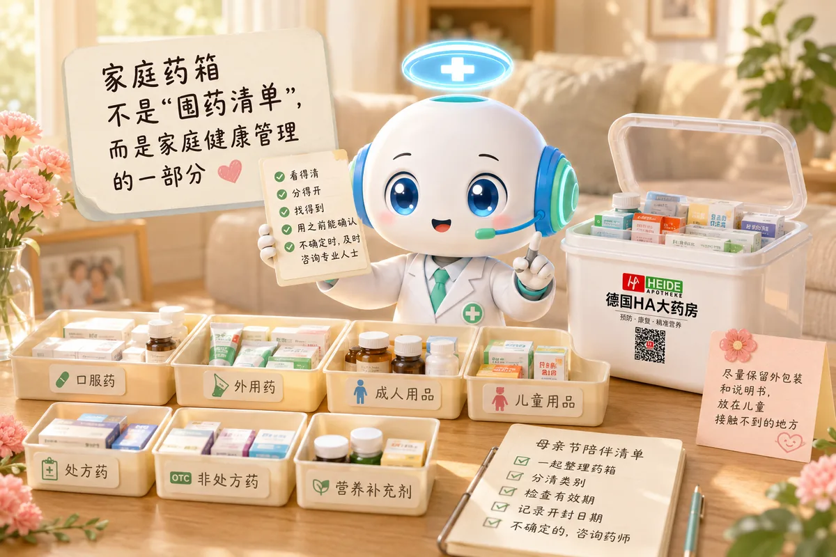 母亲节家庭药箱整理指南配图 2