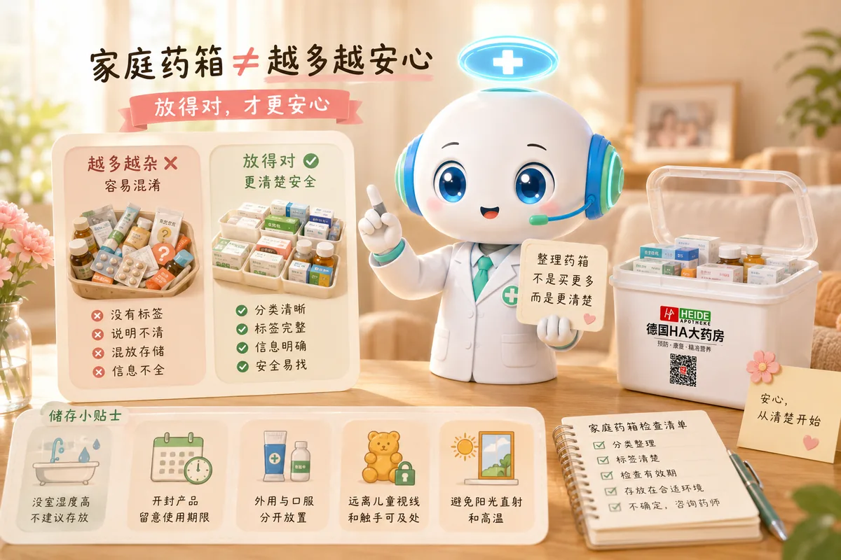 母亲节家庭药箱整理指南配图 3