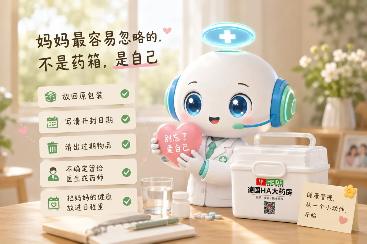 母亲节家庭药箱整理指南配图 6