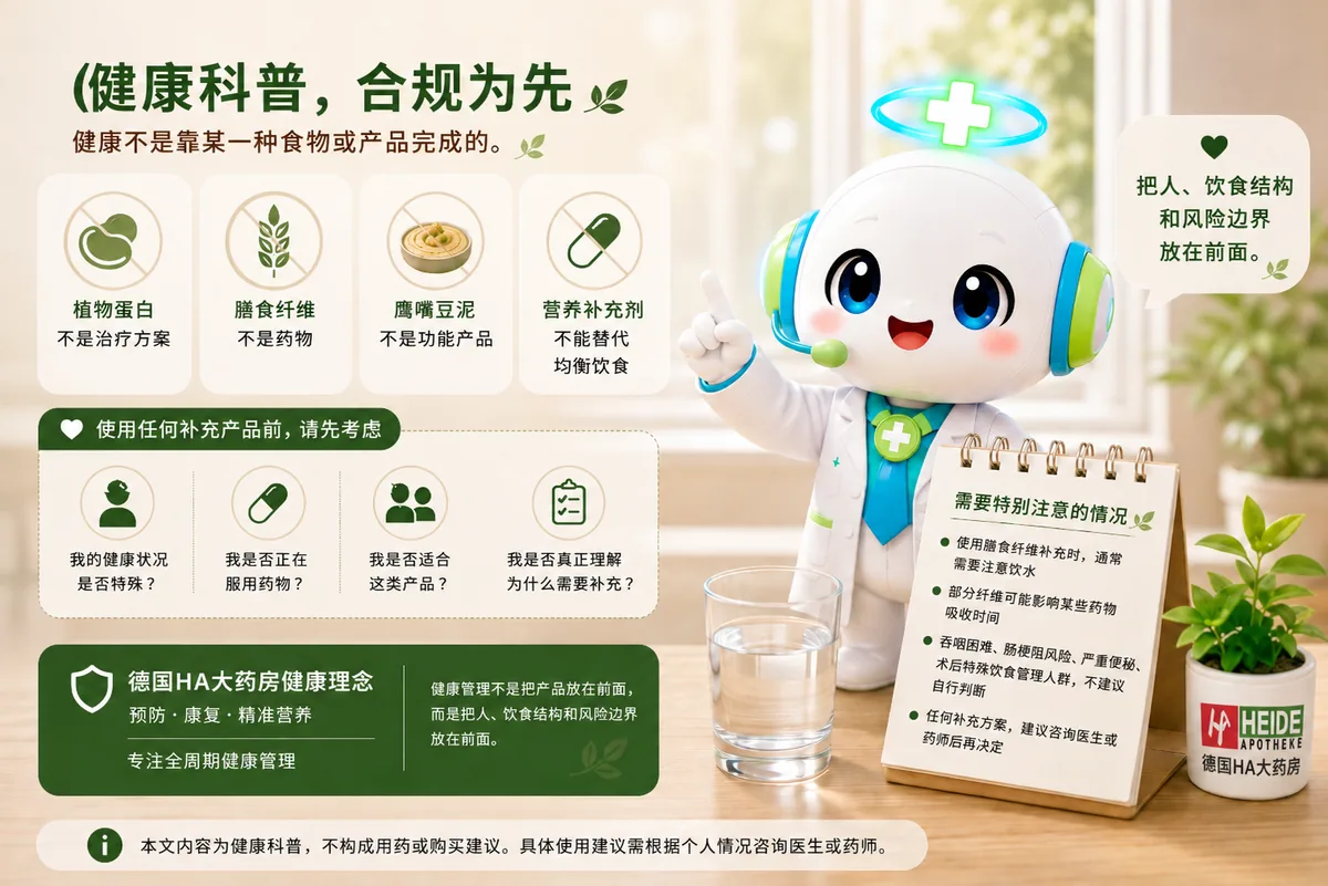 鹰嘴豆泥与植物蛋白健康科普配图 9