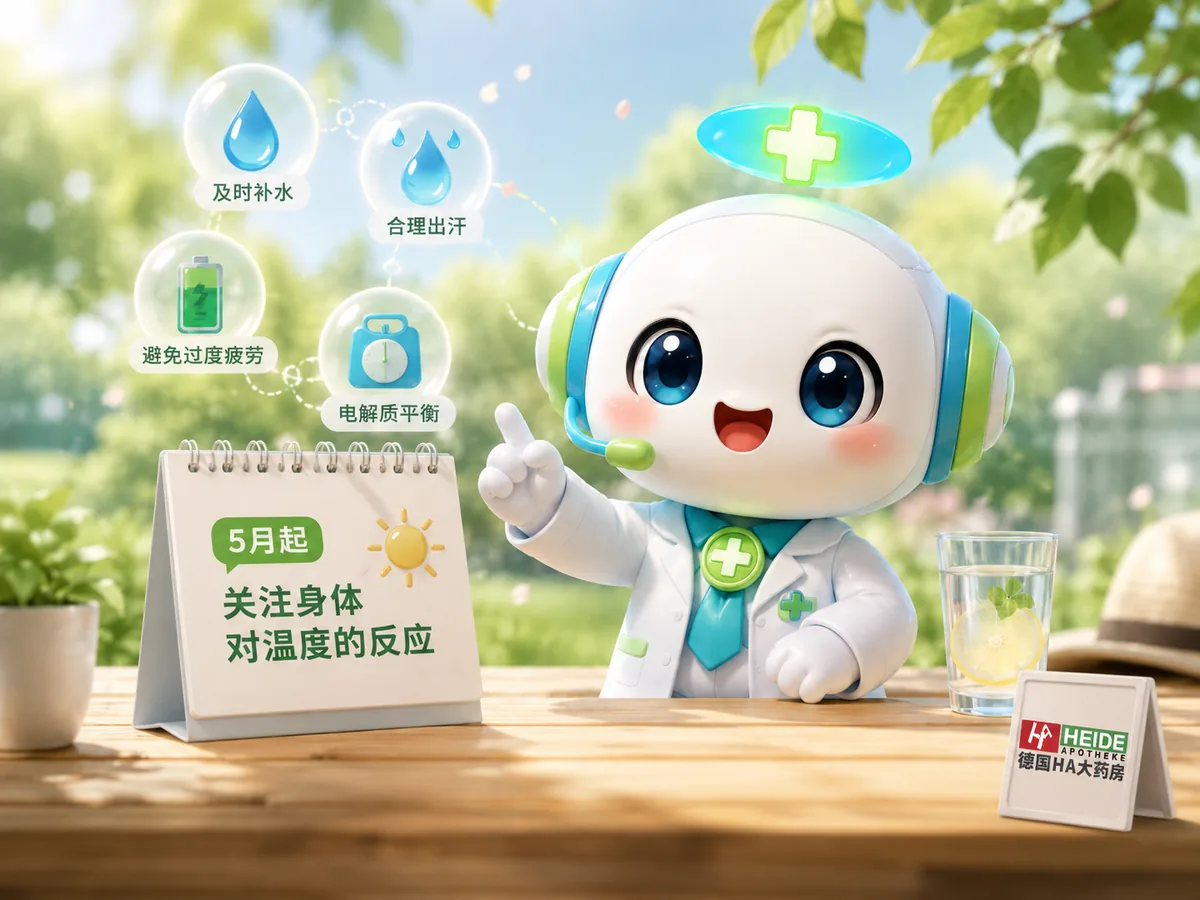 夏天还没到身体就怕热-德国药房健康观察封面图