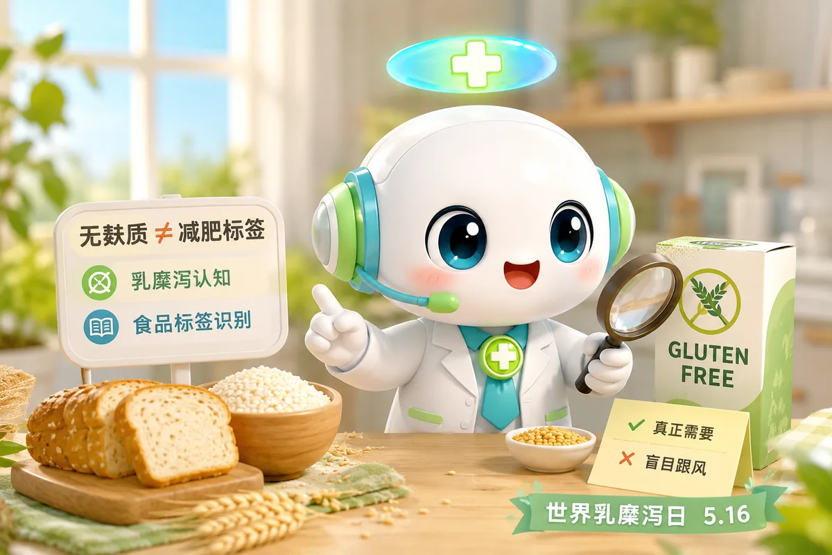 世界乳糜泻日-无麸质饮食认知封面图