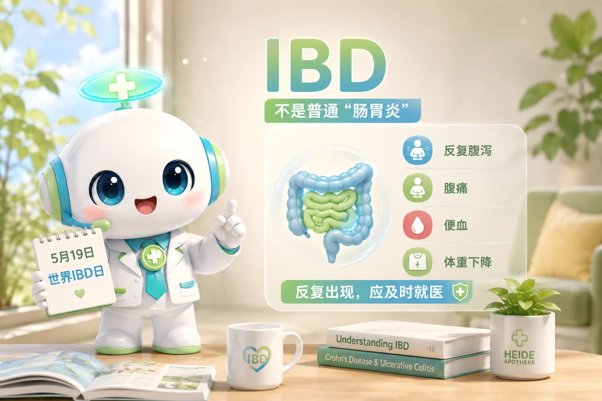 世界IBD日-肠道反复不适警示封面图