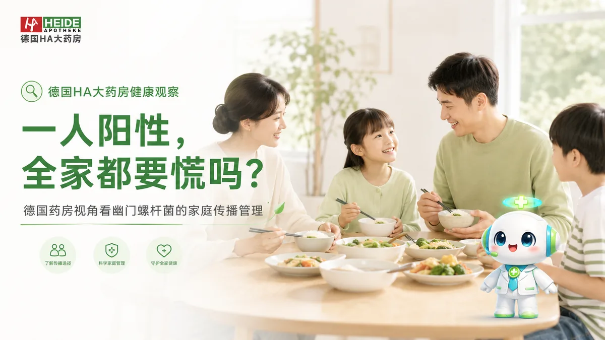幽门螺杆菌家庭传播管理封面图