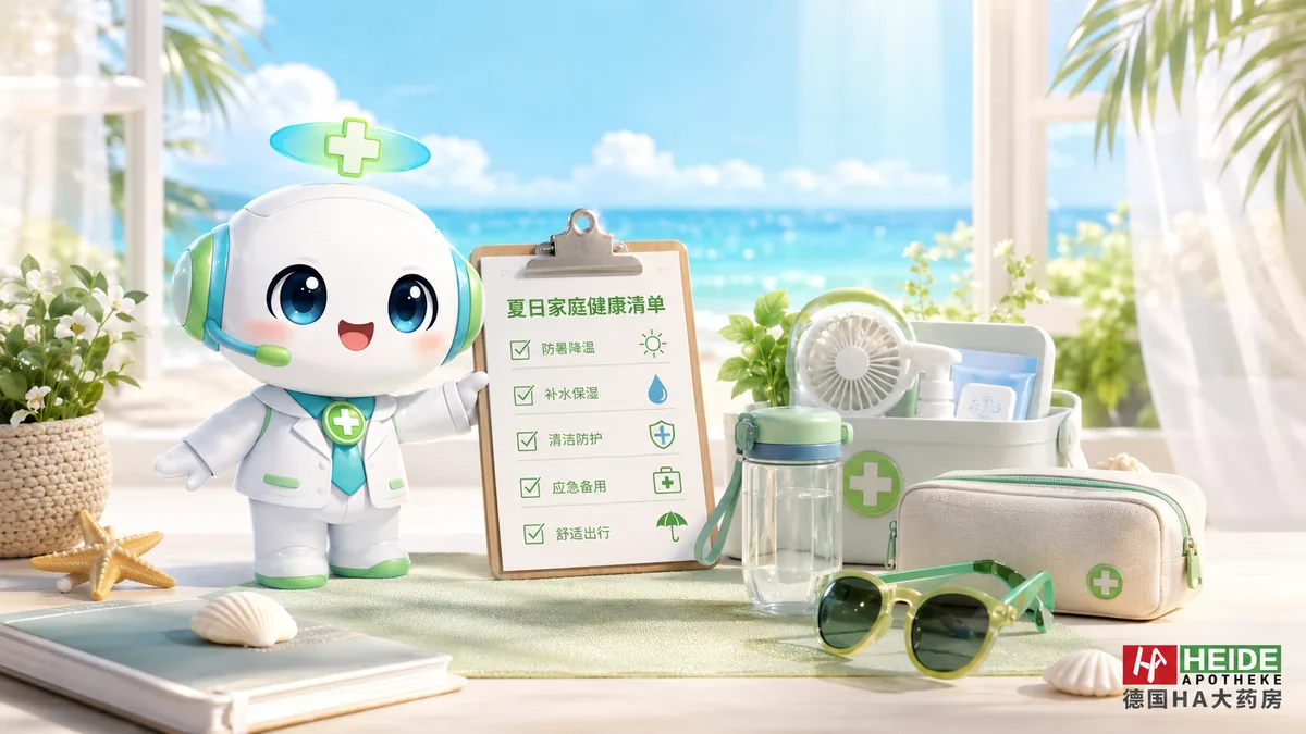 夏天健康常备清单封面图