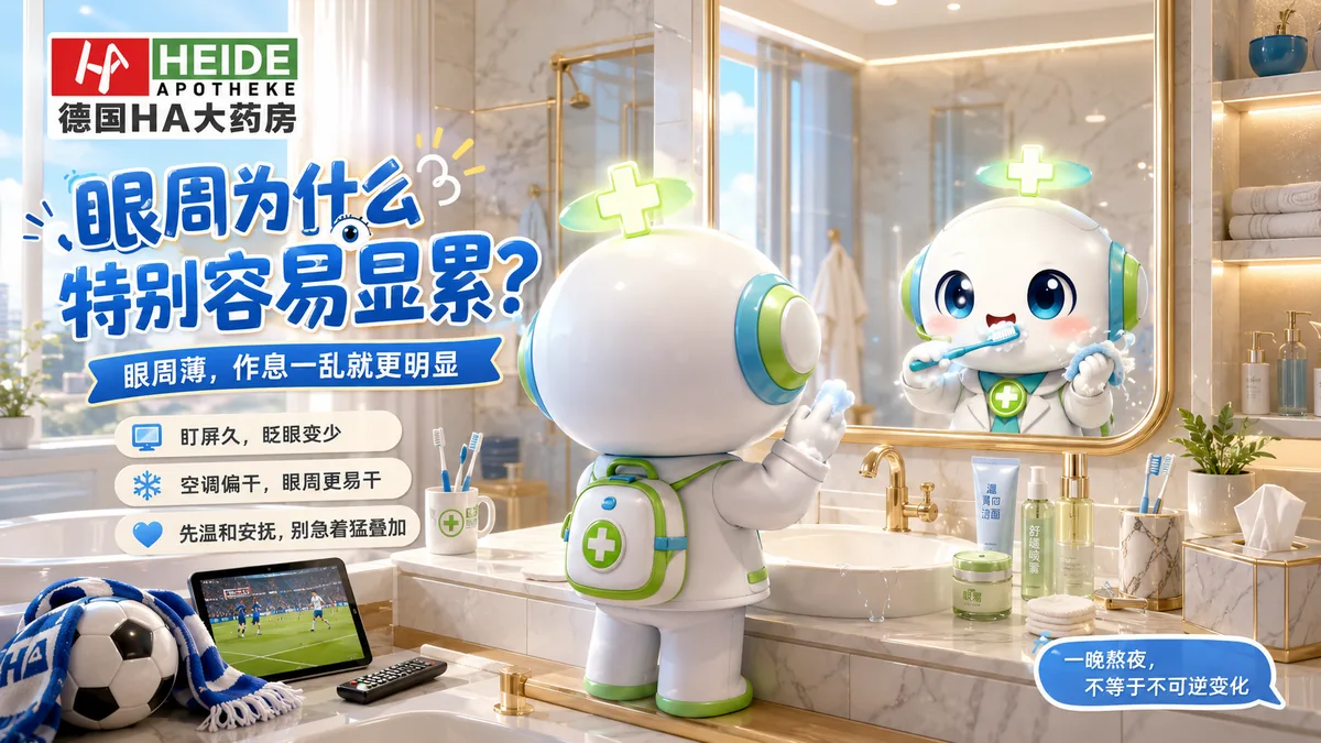 熬夜后眼周护理支持指南配图 2