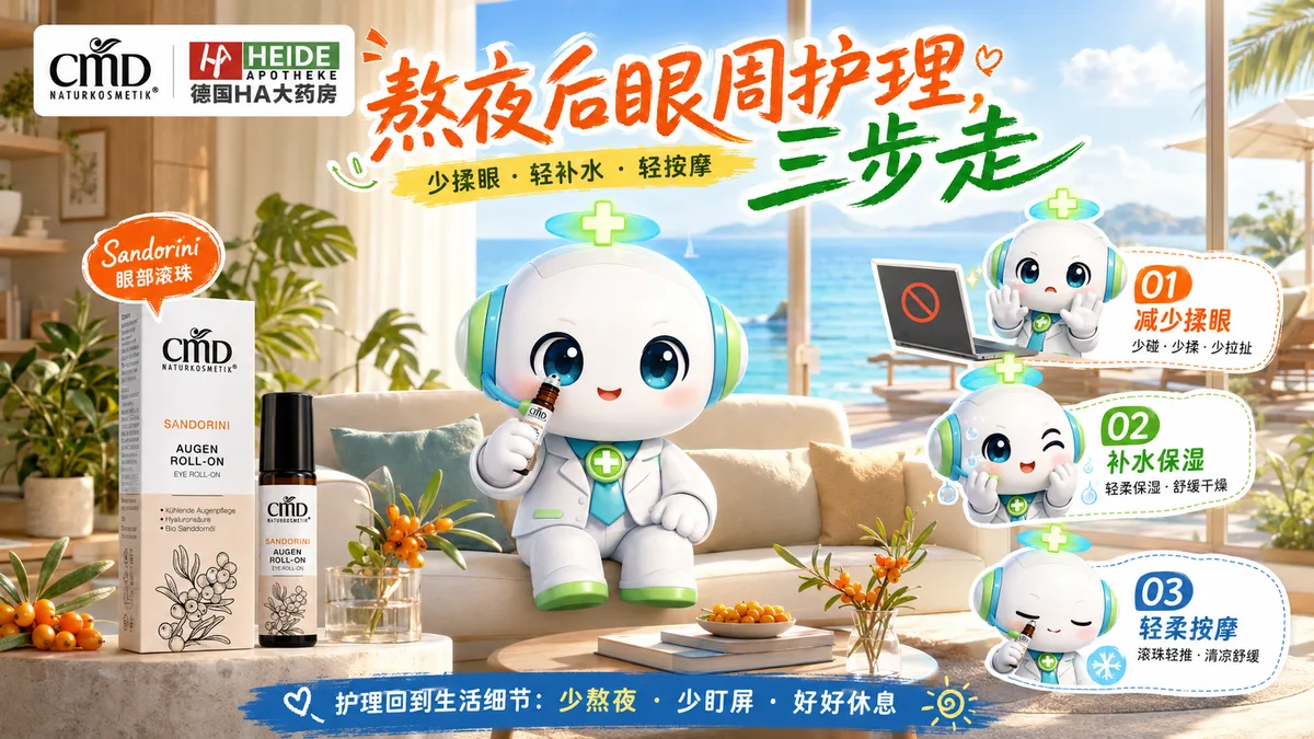 熬夜后眼周护理支持指南配图 4