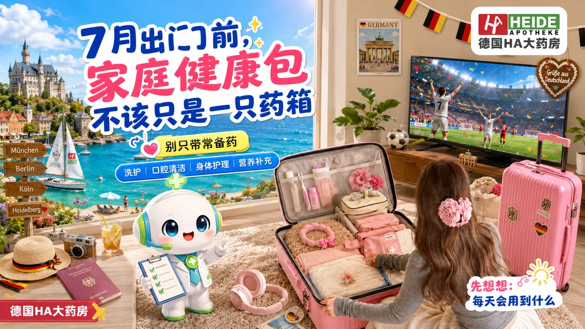 出门前家庭健康包指南封面图