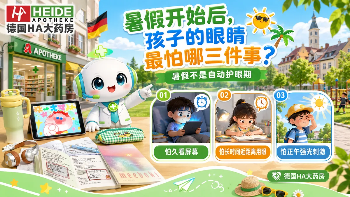 暑假护眼三件事封面图