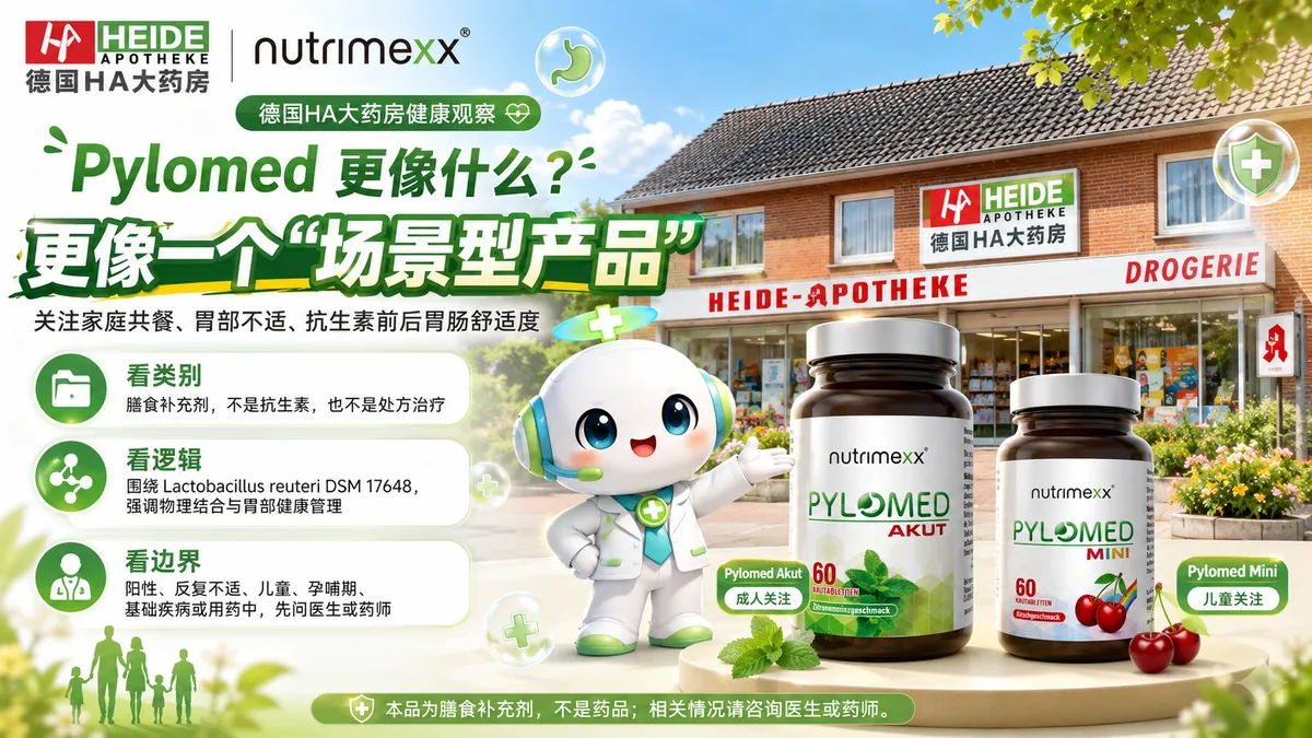 幽门螺杆菌健康观察-Pylomed益生菌咀嚼片配图 4