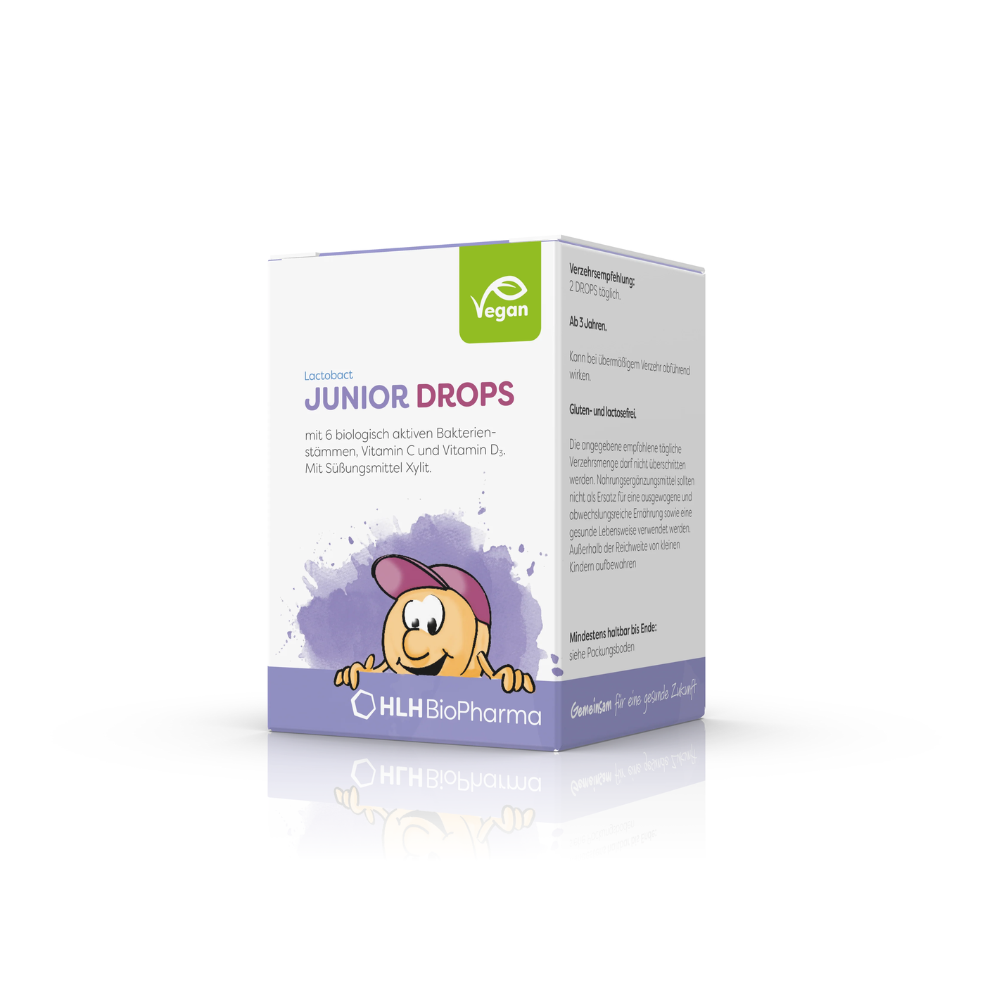 Lactobact JUNIOR DROPS 产品包装图