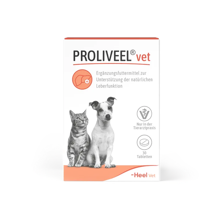 德国Heel 希宜乐Proliveel 猫狗宠物肝脏健康支持片（猫和小型犬）产品图