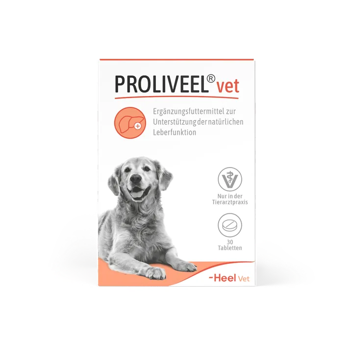 德国Heel 希宜乐Proliveel 猫狗宠物肝脏健康支持片（大型犬）产品图