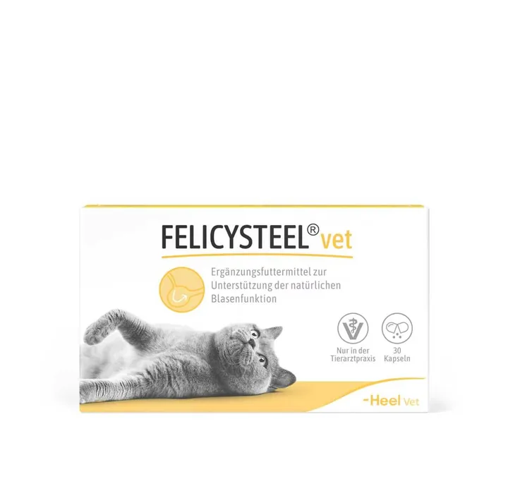 德国Heel 希宜乐Felicysteel猫咪膀胱双维护理胶囊 30粒产品图