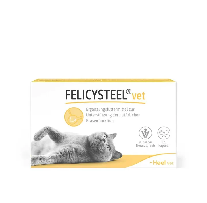 德国Heel 希宜乐Felicysteel猫咪膀胱双维护理胶囊 120粒产品图
