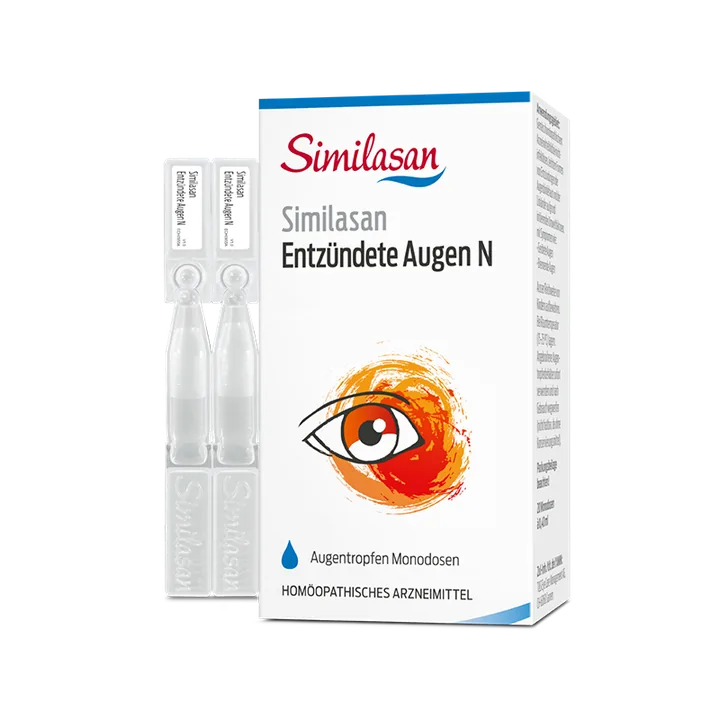 Similasan/雪岚杉 缓解发炎红肿眼药水产品图